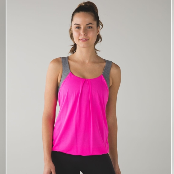 lululemon athletica Tops - Lululemon Nouveau Limits Strappy Back Tank Top